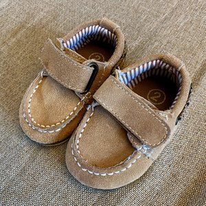 Baby Moccasins Infant 2 Skid Resistant Sole Hook and Loop Closure CIRCO